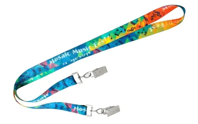 Cordon à badge personnalisable